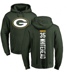 NFL Nike Green Bay Packers #35 Jermaine Whitehead Green Backer Hoodie