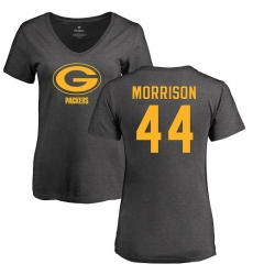 NFL Women's Nike Green Bay Packers #44 Antonio Morrison Ash One Color T-Shirt