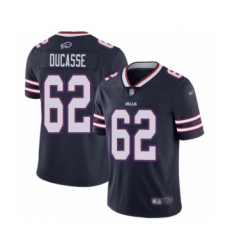 Youth Buffalo Bills #62 Vladimir Ducasse Limited Navy Blue Inverted Legend Football Jersey