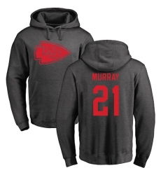 NFL Nike Kansas City Chiefs #21 Eric Murray Ash One Color Pullover Hoodie