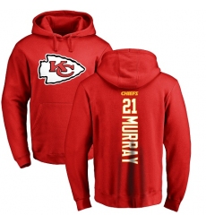 NFL Nike Kansas City Chiefs #21 Eric Murray Red Backer Pullover Hoodie