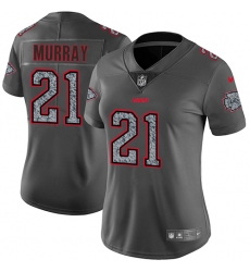 Women's Nike Kansas City Chiefs #21 Eric Murray Gray Static Vapor Untouchable Limited NFL Jersey