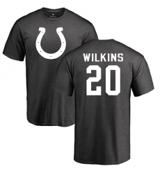 NFL Nike Indianapolis Colts #20 Jordan Wilkins Ash One Color T-Shirt