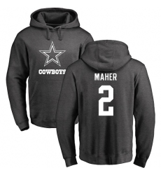 NFL Nike Dallas Cowboys #2 Brett Maher Ash One Color Pullover Hoodie