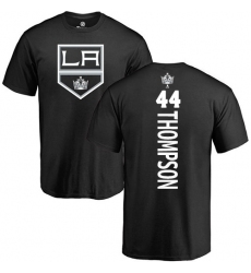 NHL Adidas Los Angeles Kings #44 Nate Thompson Black Backer T-Shirt