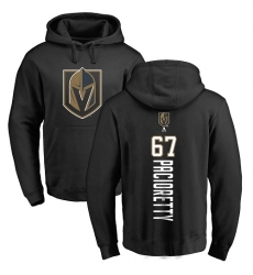 NHL Adidas Vegas Golden Knights #67 Max Pacioretty Black Backer Pullover Hoodie