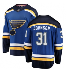 Men's St. Louis Blues #57 David Perron Fanatics Branded White Away Breakaway NHL Jersey