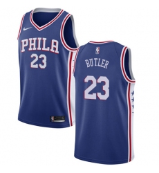 Youth Nike Philadelphia 76ers #23 Jimmy Butler Swingman Blue NBA Jersey - Icon Edition