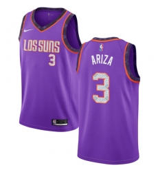 Men's Nike Phoenix Suns #3 Trevor Ariza Swingman Purple NBA Jersey - 2018 19 City Edition