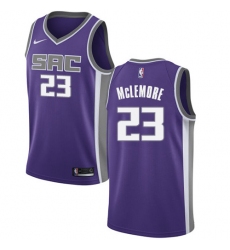 Men's Nike Sacramento Kings #23 Ben McLemore Swingman Purple NBA Jersey - Icon Edition
