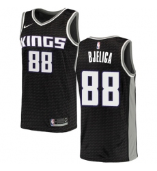 Women's Nike Sacramento Kings #88 Nemanja Bjelica Swingman Black NBA Jersey Statement Edition