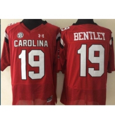 South Carolina Gamecocks 19 Jake Bentley Red College Football Jersey