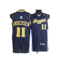 Nuggets #11 Chris Andersen Stitched Dark Blue NBA Jersey