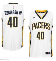 Men's Indiana Pacers #40 Glenn Robinson III adidas White Player Swingman Home Jersey