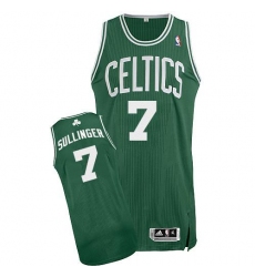 Revolution 30 Celtics #7 Jared Sullinger Green(White No.) Stitched NBA Jersey