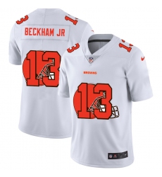 Men's Cleveland Browns #13 Odell Beckham Jr. White Nike White Shadow Edition Limited Jersey