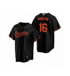 Women's Baltimore Orioles #16 Trey Mancini Nike Black Replica Alternate Jersey