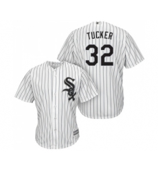 Youth Chicago White Sox #32 Preston Tucker Replica White Home Cool Base Baseball Jersey