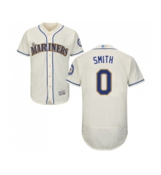 Men's Seattle Mariners #0 Mallex Smith Cream Alternate Flex Base Authentic Collection