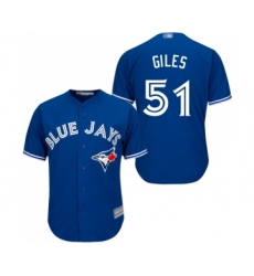 Men's Toronto Blue Jays #51 Ken Giles Replica Scarlet Alternate Cool Base Baseball Jersey