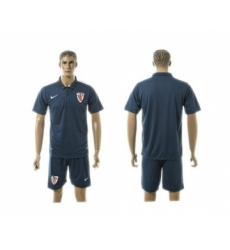 Athletic Bilbao Blank Blue Training Soccer Club Jersey