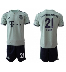 Bayern Munchen #21 Lahm Away Soccer Club Jersey
