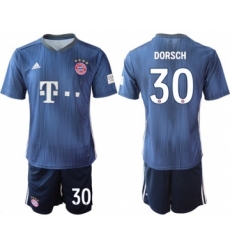 Bayern Munchen #30 Dorsch Third Soccer Club Jersey