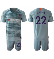 Chelsea #22 Willian Third Soccer Club Jersey