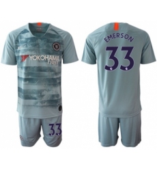 Chelsea #33 Emerson Third Soccer Club Jersey