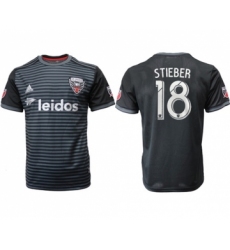 D.C. United #18 Stieber Home Soccer Club Jersey