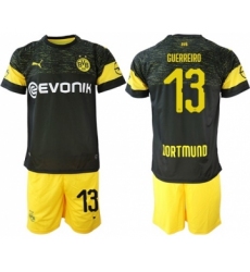 Dortmund #13 Guerreiro Away Soccer Club Jersey