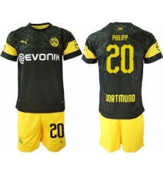 Dortmund #20 Philipp Away Soccer Club Jersey