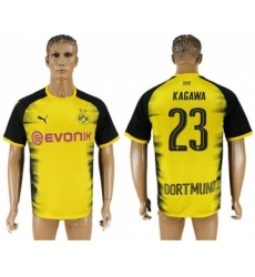 Dortmund #23 Kagawa Yellow Soccer Club Jersey