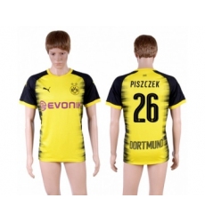 Dortmund #26 Piszczek Yellow Soccer Club Jersey