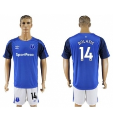 Everton #14 Bolasie Home Soccer Club Jersey