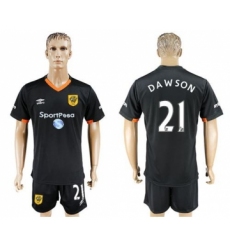 Hull City #21 Dawson Away Soccer Club Jersey