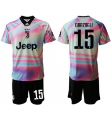 Juventus #15 Barzagli Anniversary Soccer Club Jersey
