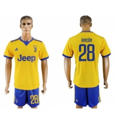 Juventus #28 Rincon Away Soccer Club Jersey