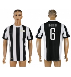 Juventus #6 Khedira 120th Anniversary Soccer Club Jersey