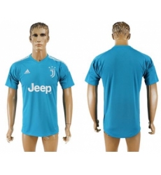 Juventus Blank Light Blue Soccer Club Jersey