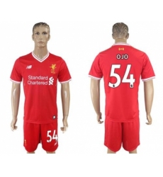 Liverpool #54 OJO Red Home Soccer Club Jersey