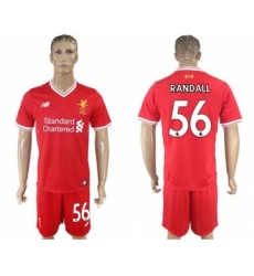 Liverpool #56 Randall Red Home Soccer Club Jersey