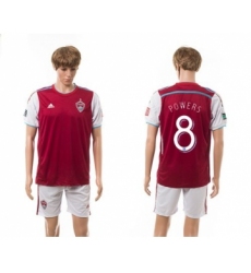 Lorado Rapids #8 Powers Home Soccer Club Jersey