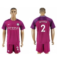 Manchester City #2 Walker Away Soccer Club Jersey