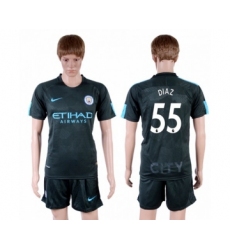 Manchester City #55 Diaz Sec Away Soccer Club Jersey
