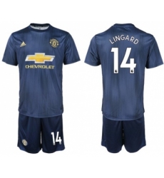 Manchester United #14 Lingard Third Soccer Club Jersey
