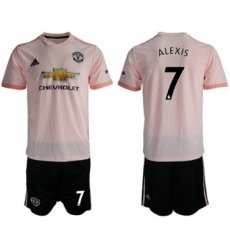 Manchester United #7 Alexis Away Soccer Club Jersey