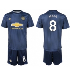 Manchester United #8 Mata Third Soccer Club Jersey