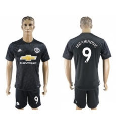 Manchester United #9 Ibrahimovic Away Soccer Club Jersey