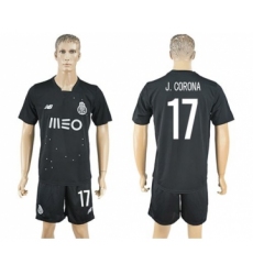 Oporto #17 J.Corona Away Soccer Club Jersey